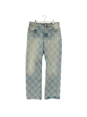 Louis Vuitton Grt Damier Skate Denim Pants 33 Inches